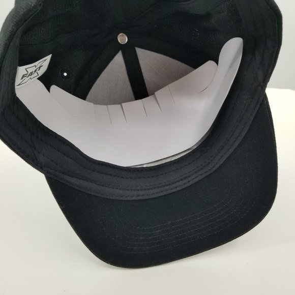 FastX Fast and The Furious Men's Black and White Snapback Hat - Picture 8 of 11